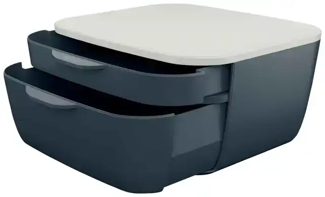LADENBLOK LEITZ COSY 2 LADEN GRIJS