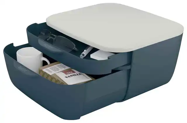 LADENBLOK LEITZ COSY 2 LADEN GRIJS