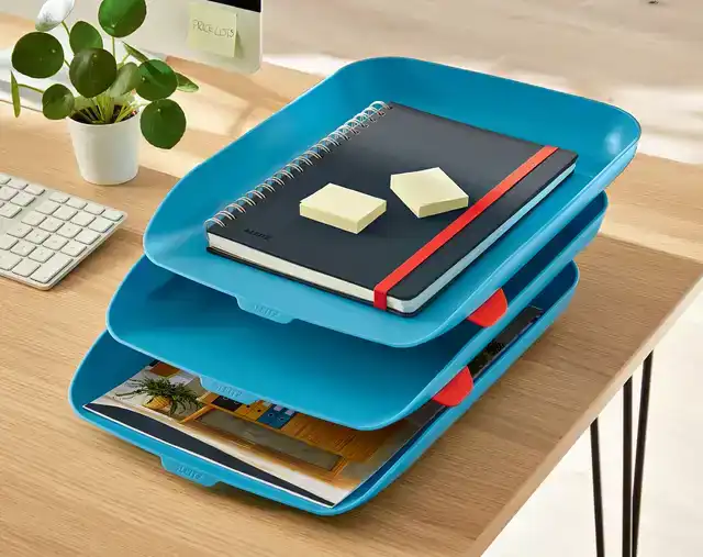 BRIEVENBAK LEITZ COSY SET VAN 3 A4