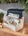 OPBERGBOX LEITZ COZY DRAAGBAAR GRIJS
