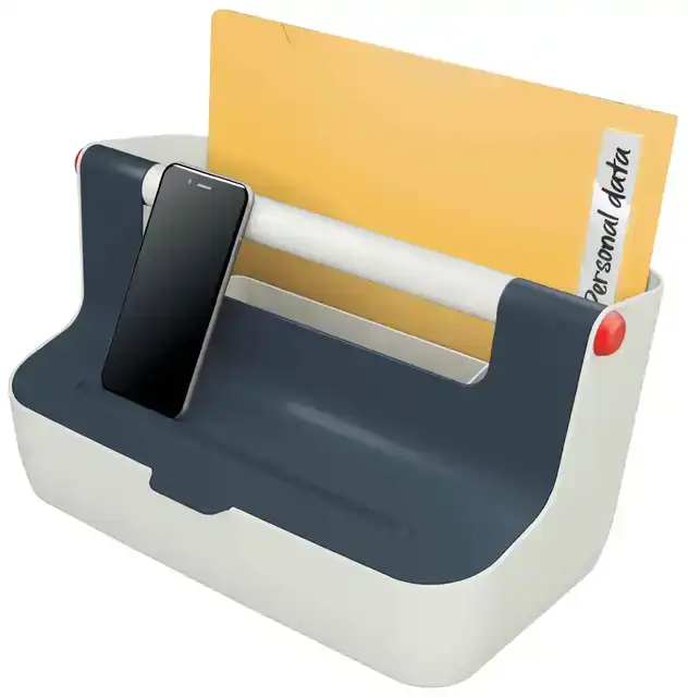 OPBERGBOX LEITZ COZY DRAAGBAAR GRIJS