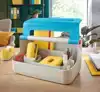 OPBERGBOX LEITZ COZY DRAAGBAAR BLAUW