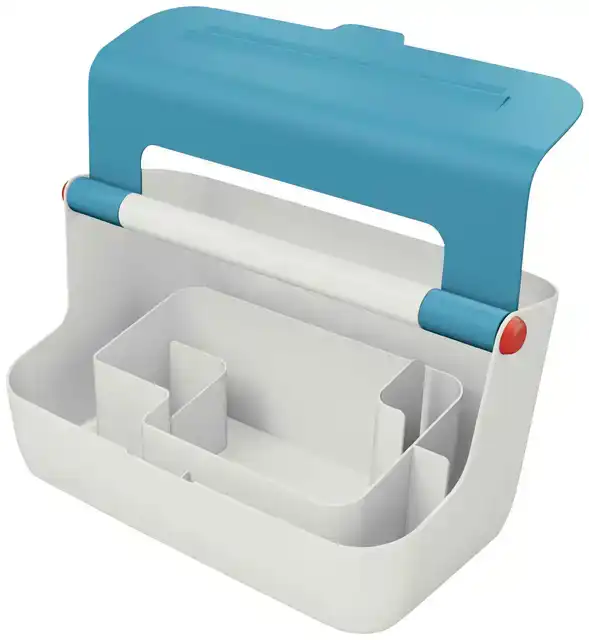 OPBERGBOX LEITZ COZY DRAAGBAAR BLAUW