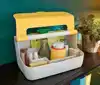 OPBERGBOX LEITZ COZY DRAAGBAAR GEEL