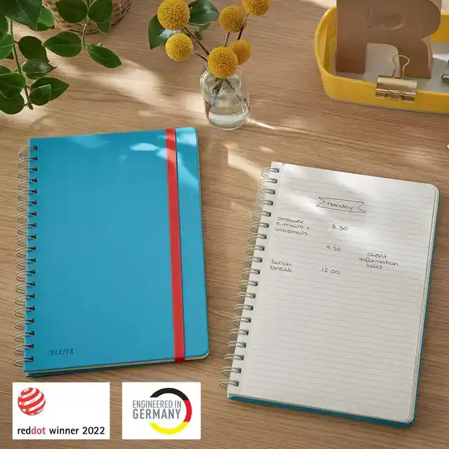 NOTITIEBOEK LEITZ COSY B5 160BLZ 100GR