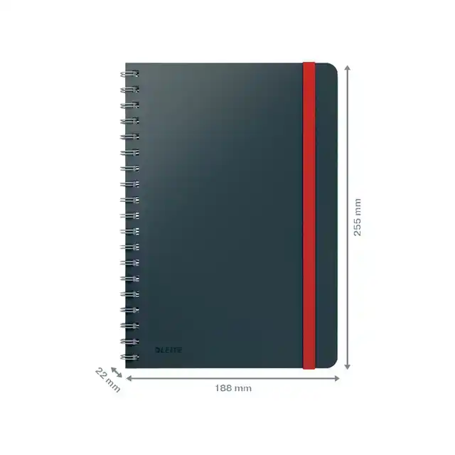 NOTITIEBOEK LEITZ COSY B5 160BLZ 100GR