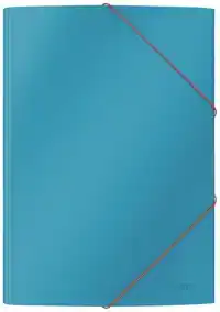ELASTOMAP LEITZ COSY A4 3-KLEPS BLAUW