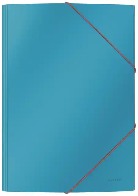 ELASTOMAP LEITZ COSY A4 3-KLEPS BLAUW