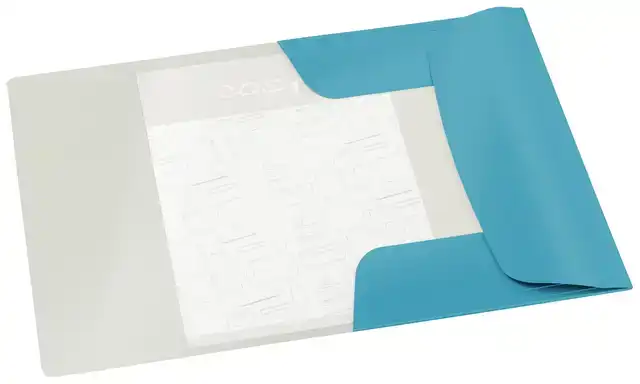 ELASTOMAP LEITZ COSY A4 3-KLEPS BLAUW