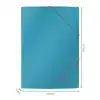 ELASTOMAP LEITZ COSY A4 3-KLEPS BLAUW