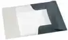 ELASTOMAP LEITZ COSY A4 3-KLEPS GRIJS