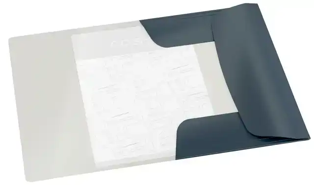 ELASTOMAP LEITZ COSY A4 3-KLEPS GRIJS