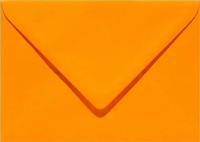 ENVELOP PAPICOLOR EA5 156X220MM ORANJE