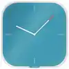 WANDKLOK LEITZ COSY GLAS BLAUW