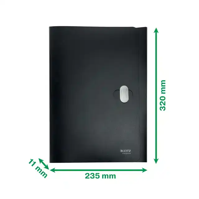 DOSSIERMAP LEITZ RECYCLE A4 3KLEPS PP