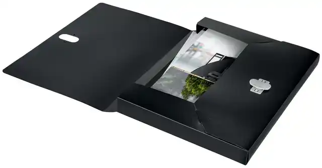 DOCUMENTENBOX LEITZ RECYCLE ZWART