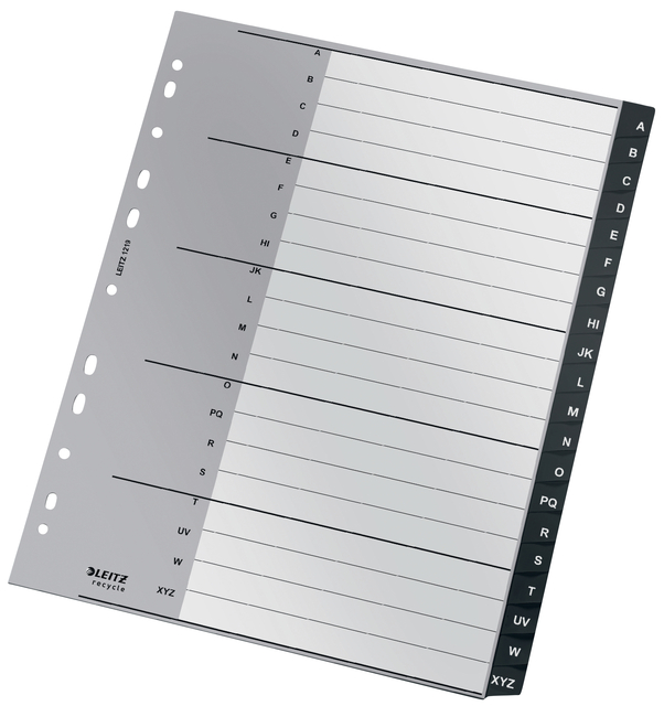 TABBLAD LEITZ RECYCLE A4 A-Z EXTRA
