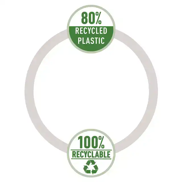 ENVELOPTAS LEITZ RECYCLE PP ZWART