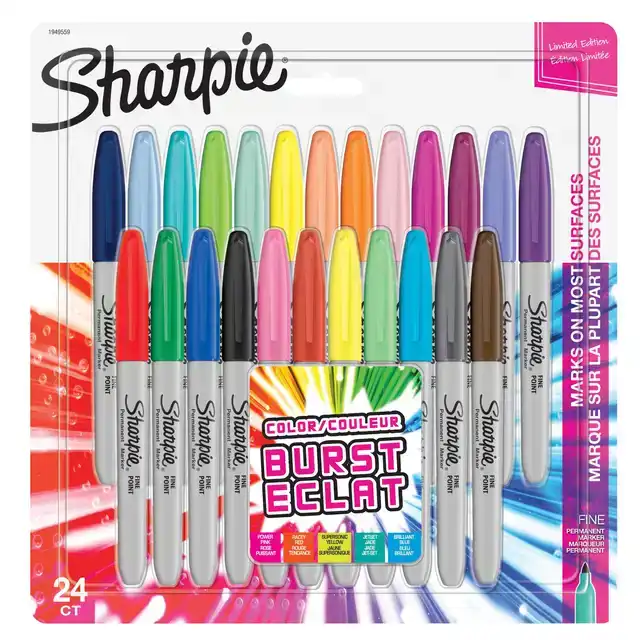 VILTSTIFT SHARPIE BURST ECLAT F ASSORTI