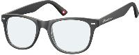 MONTANA BRILLEN MONTANA BLUE LIGHT FILTER LEESBRIL ZWART - S