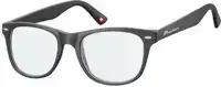 MONTANA BRILLEN MONTANA BLUE LIGHT FILTER LEESBRIL ZWART - S