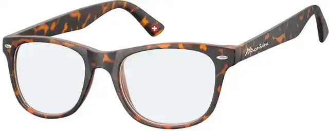 MONTANA BRILLEN MONTANA BLUE LIGHT FILTER LEESBRIL TURTLE -