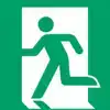 PICTOGRAM DJOIS NOODUITGANG LINKS