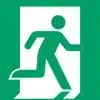 PICTOGRAM DJOIS NOODUITGANG RECHTS