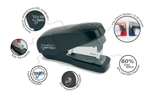 NIETMACHINE RAPESCO GERM-SAVVY ZWART