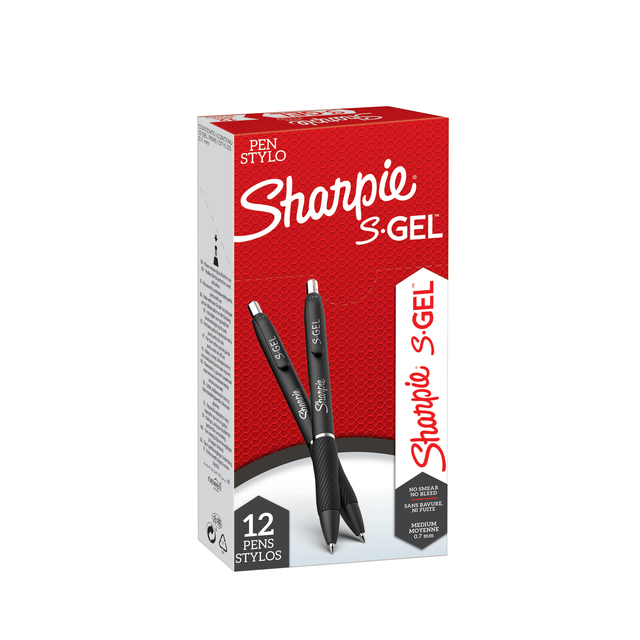 GELSCHRIJVER SHARPIE S-GEL M BLAUW