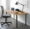 BUREAULAMP UNILUX BAYA LED BAMBOE ZWART