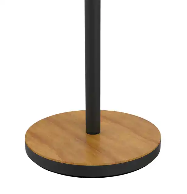 VLOERLAMP UNILUX BALY LED BAMBOE ZWART