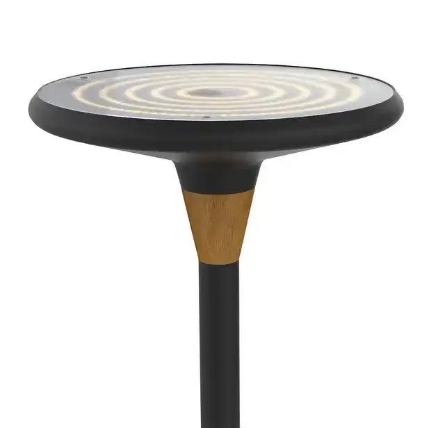 VLOERLAMP UNILUX BALY LED BAMBOE ZWART