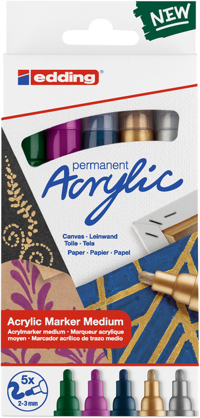 ACRYLMARKER EDDING E-5100 M METALLIC