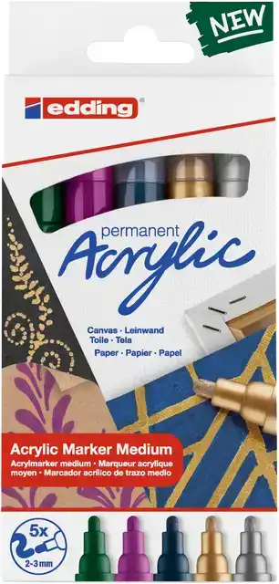 ACRYLMARKER EDDING E-5100 M METALLIC