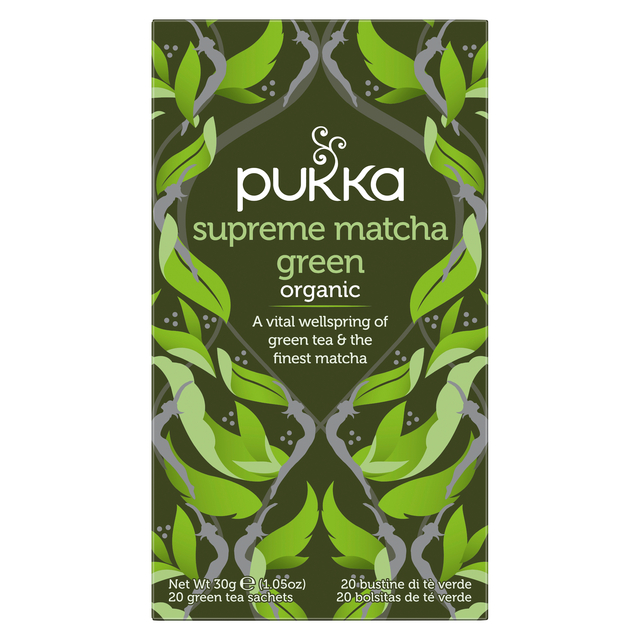 THEE PUKKA SUPREME MATCHA GREEN TEA 20