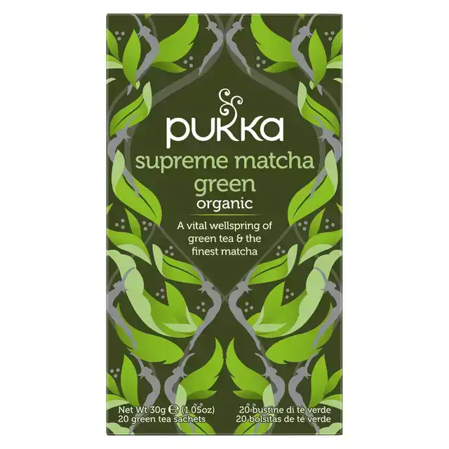 THEE PUKKA SUPREME MATCHA GREEN TEA 20