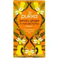 THEE PUKKA LEMON GINGER MANUKA HONEY 20