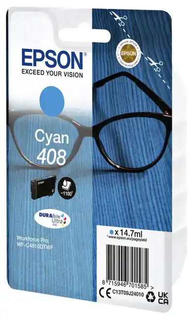 INKTCARTRIDGE EPSON T09J240 408 BLAUW