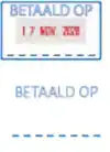 STEMPEL TRODAT PRINTY 4750 BETAALD OP