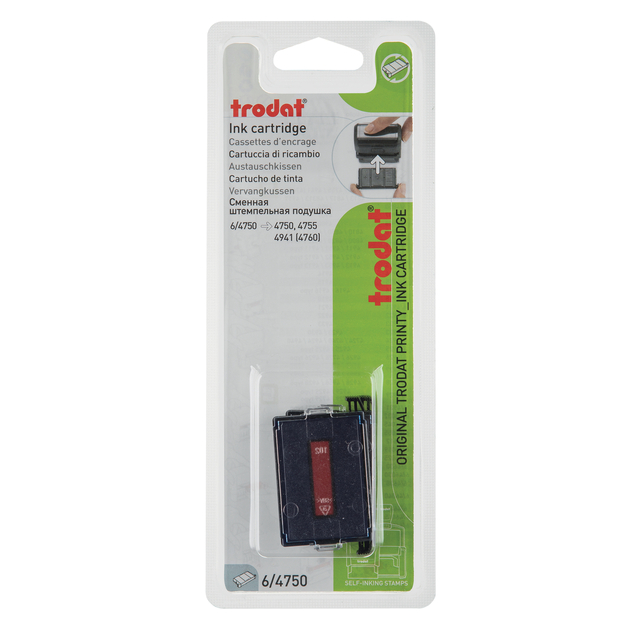 STEMPELKUSSEN TRODAT PRINTY 64750 BLAUW