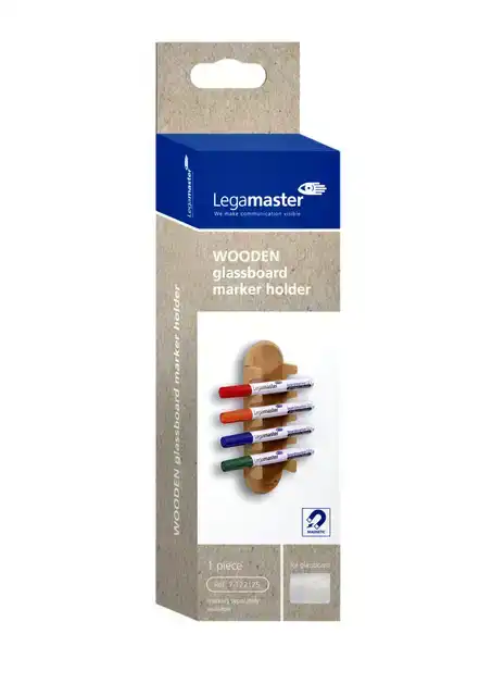 GLASBORD STIFTHOUDER LEGAMASTER HOUT