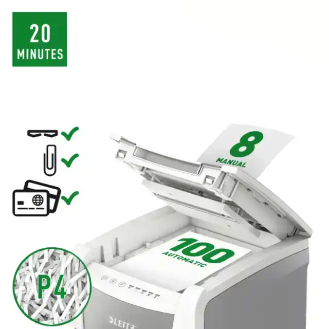 PAPIERVERNIETIGER LEITZ IQ SMALL OFFICE