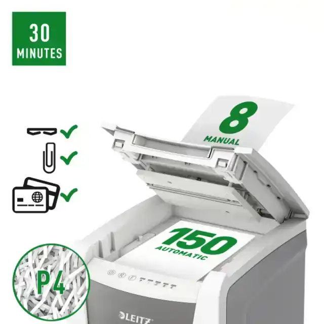 PAPIERVERNIETIGER LEITZ IQ AUTO OFFICE