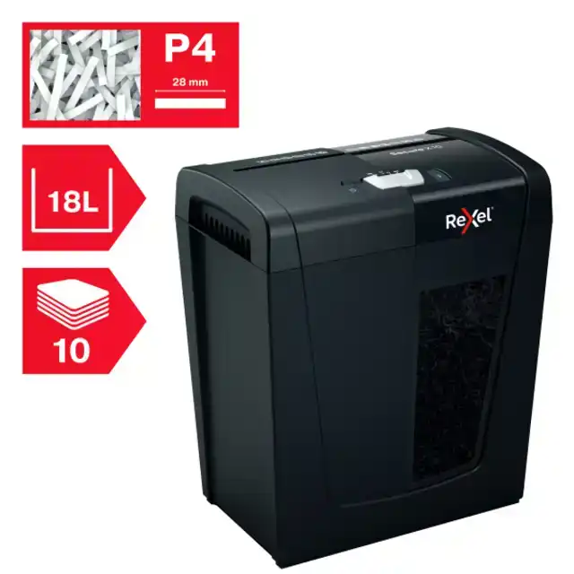 PAPIERVERNIETIGER REXEL SECURE X10 P4