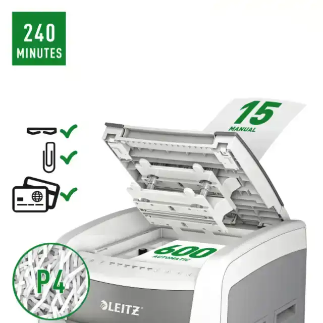 PAPIERVERNIETIGER LEITZ IQ AUTO PRO 600