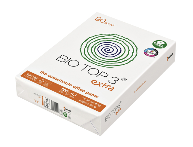 KOPIEERPAPIER BIOTOP 3 A3 90GR NATUREL