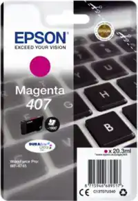 INKTCARTRIDGE EPSON 407 T07U340 ROOD