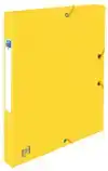 ELASTOBOX OXFORD TOP FILE+ A4 25MM GEEL