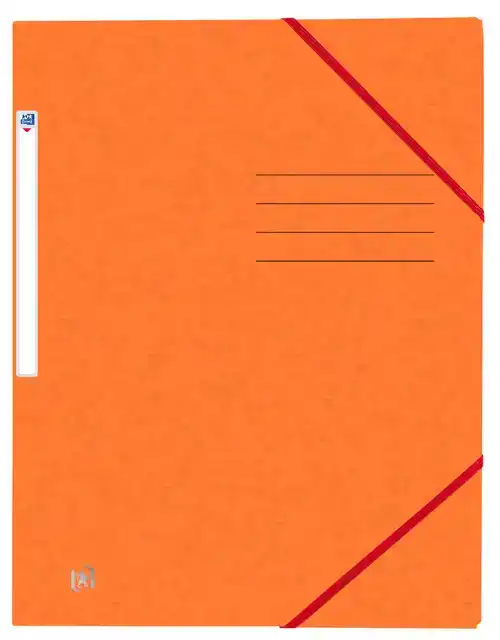ELASTOMAP OXFORD TOP FILE+ A4 ORANJE